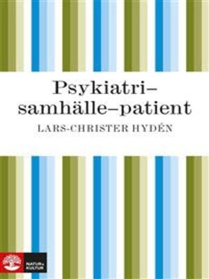 cover image of Psykiatri-samhälle-patient